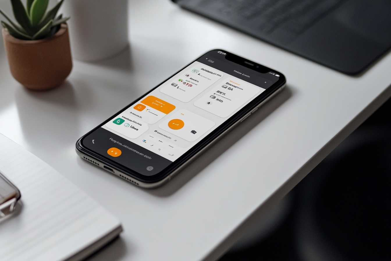Bankin and Linxo apps in the phone